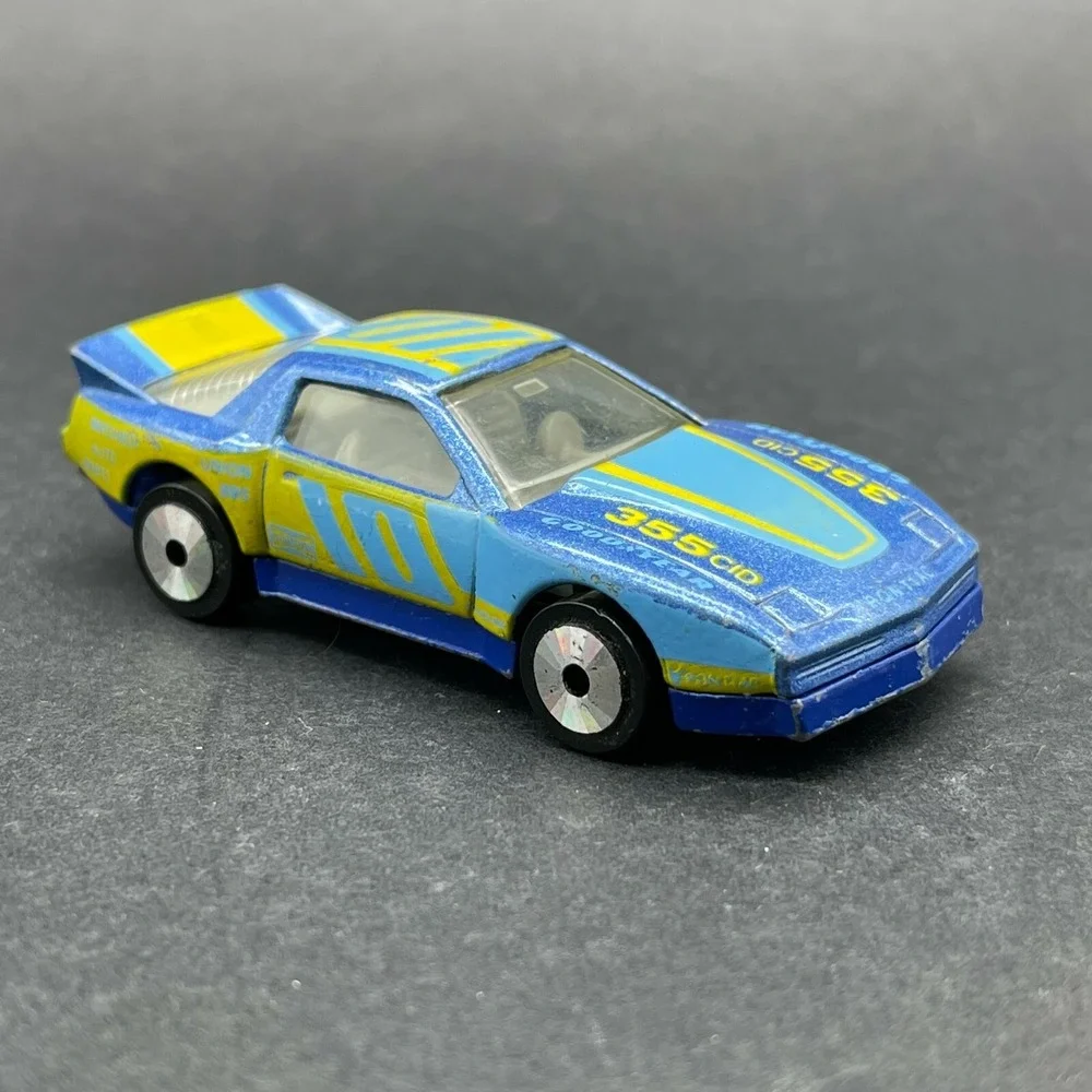 Matchbox‎ #10 Pontiac Firebird 355 Racer Race Car Blue Diecast 1/64 Scale Loose